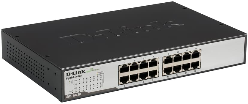 D-Link DGS-1016D 16-Port Gigabit Desktop Switch