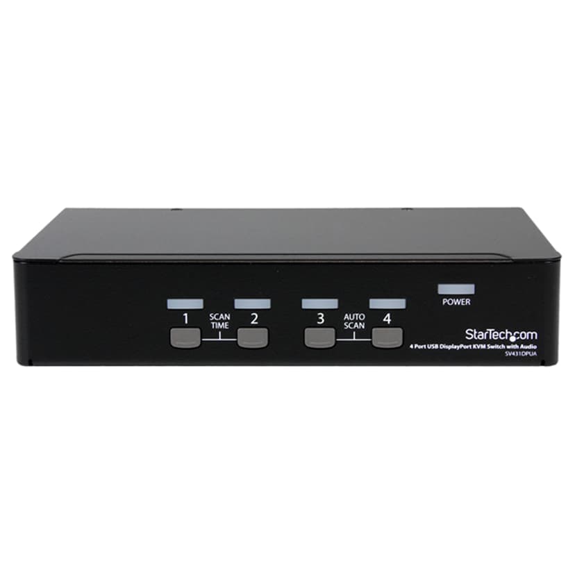 Startech 4 Port USB DisplayPort KVM Switch with Audio