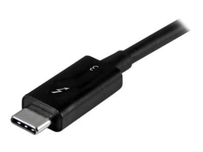 Startech 1m Thunderbolt 3 USB C Cable (40Gbps) 1m 24-stifts USB-C Hane 24-stifts USB-C Hane