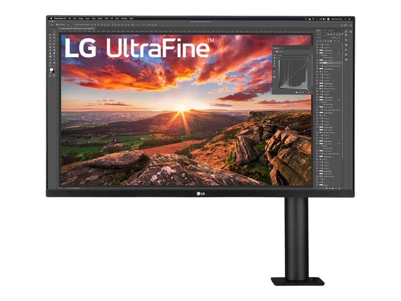 LG UltraFine 32UN880-B 31.5" 4K UHD IPS 16:9 3840 x 2160
