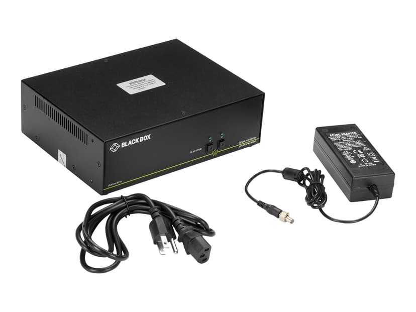 Black Box NIAP 3.0 Secure KVM Switch - 4K 2xDP USB 2-Port