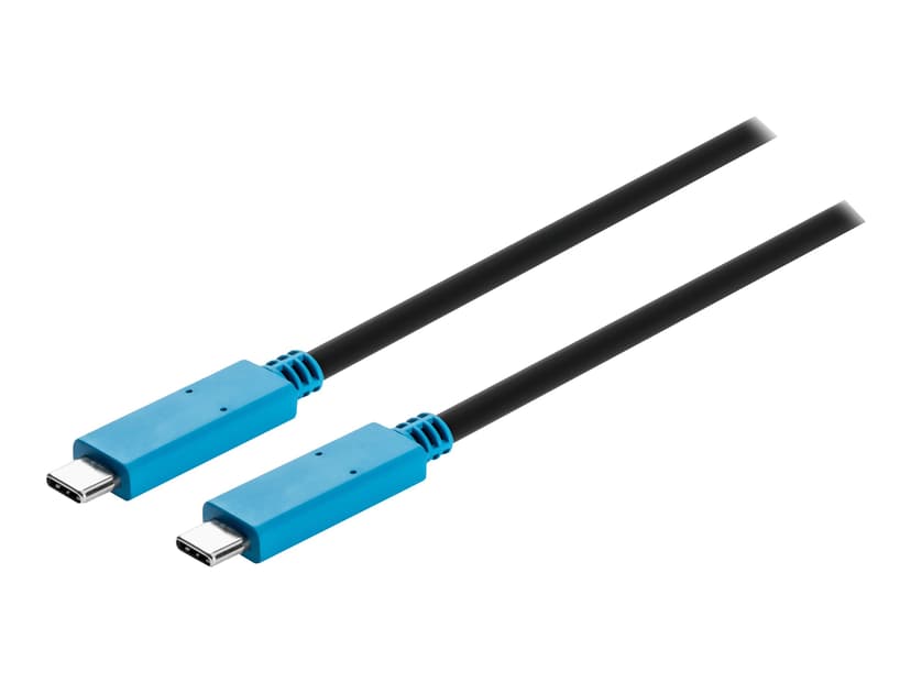 Kensington USB-C kabel 60W 4K 1m 24-stifts USB-C Hane 24-stifts USB-C Hane