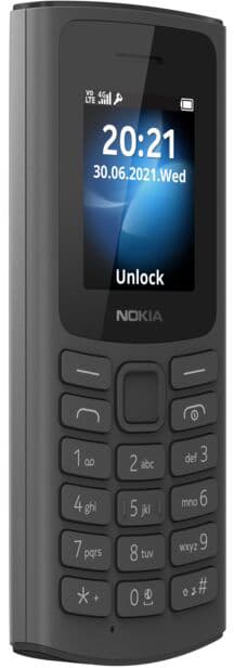 Nokia 105 4G Dual-SIM Svart
