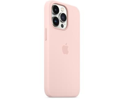 Apple Silicone Case With Magsafe iPhone 13 Pro Chalk pink
