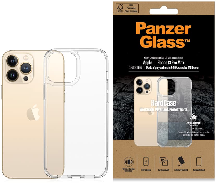 Panzerglass Hardcase iPhone 13 Pro Max Transparent