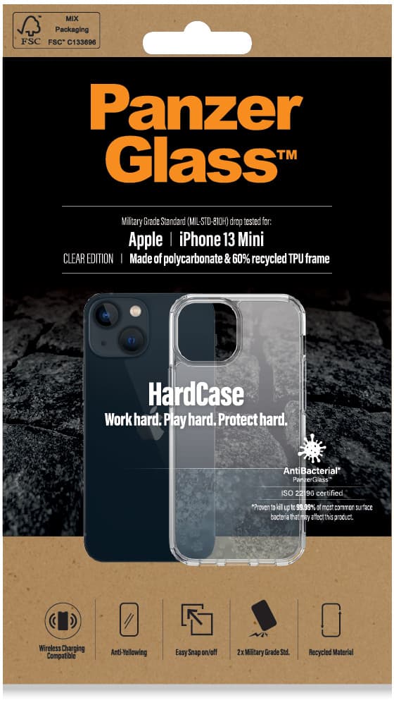 Panzerglass Hardcase iPhone 13 Mini Transparent