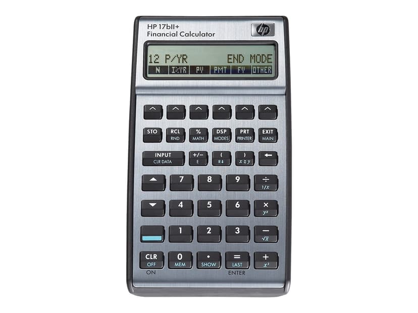 HP 17BII+ Progammerbar Finansräknare