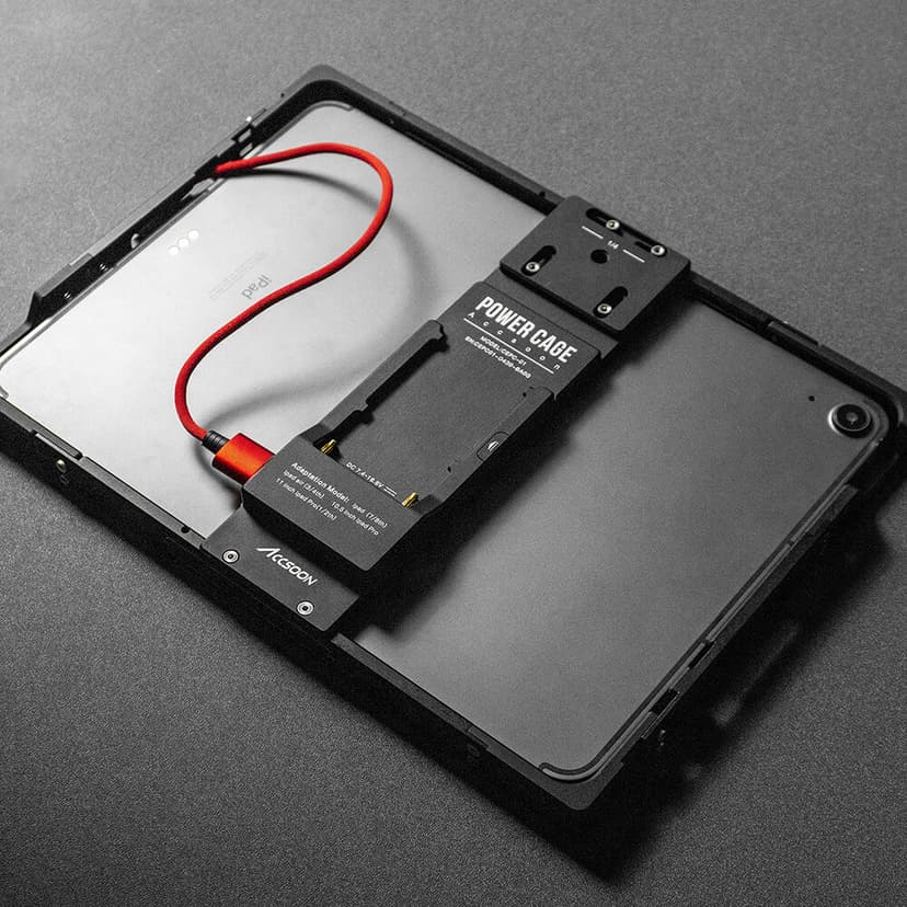 Accsoon Power Cage för iPad med NP-F batteriplatta