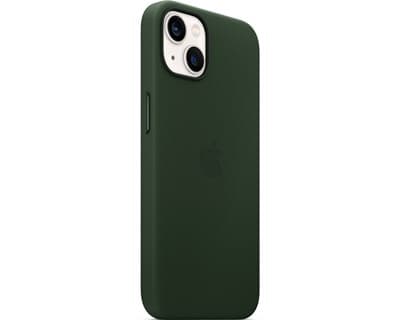 Apple Leather Case With Magsafe iPhone 13 Sequoia green