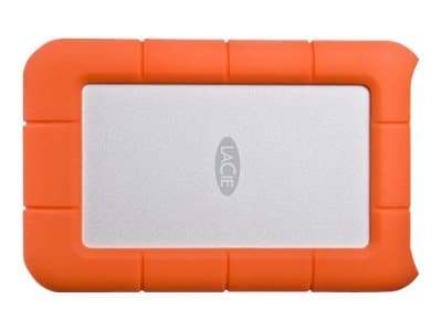 LaCie Rugged Mini 1TB USB 3.0/2.0 Hopea, Oranssi