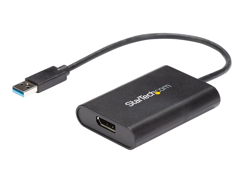Startech 4K 30HZ USB VIDEO CARD USB 3.0 TO DISPLAYPORT #demo 0.2m 9-stifts USB typ A Hane 20-stifts DisplayPort Hona