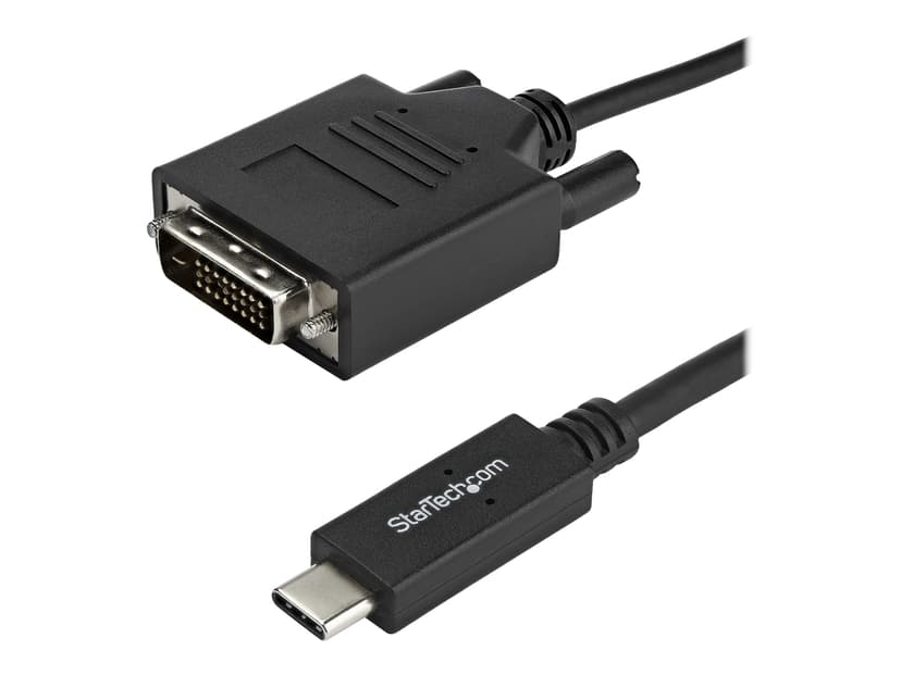 Startech extern videoadapter 1m USB-C Hane DVI-D Hane