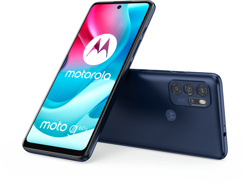 Motorola Moto G60s 128GB Dual-SIM Bleckblå