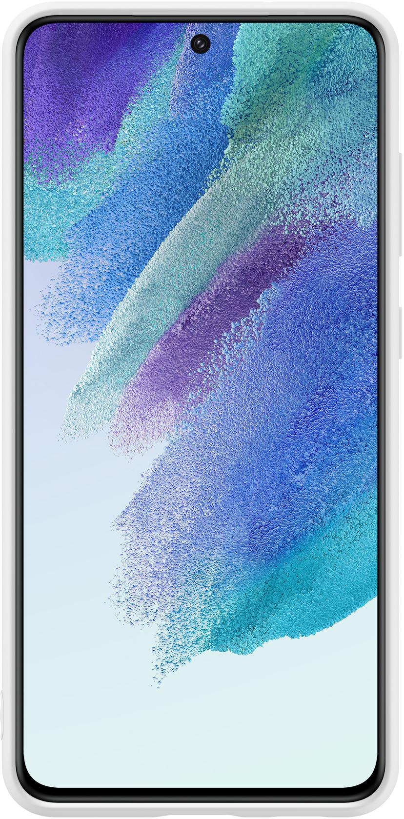 Samsung Silicone Cover Samsung Galaxy S21 FE Vit