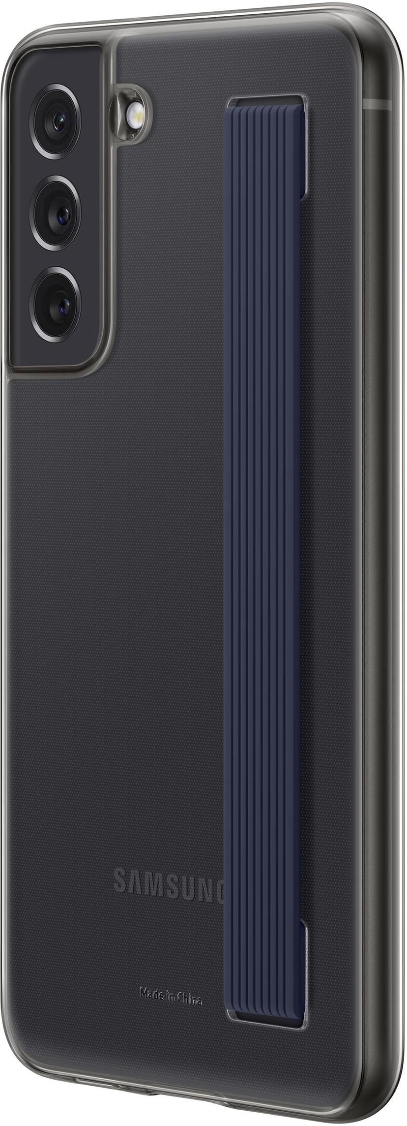 Samsung Clear Strap Cover Samsung Galaxy S21 FE Svart
