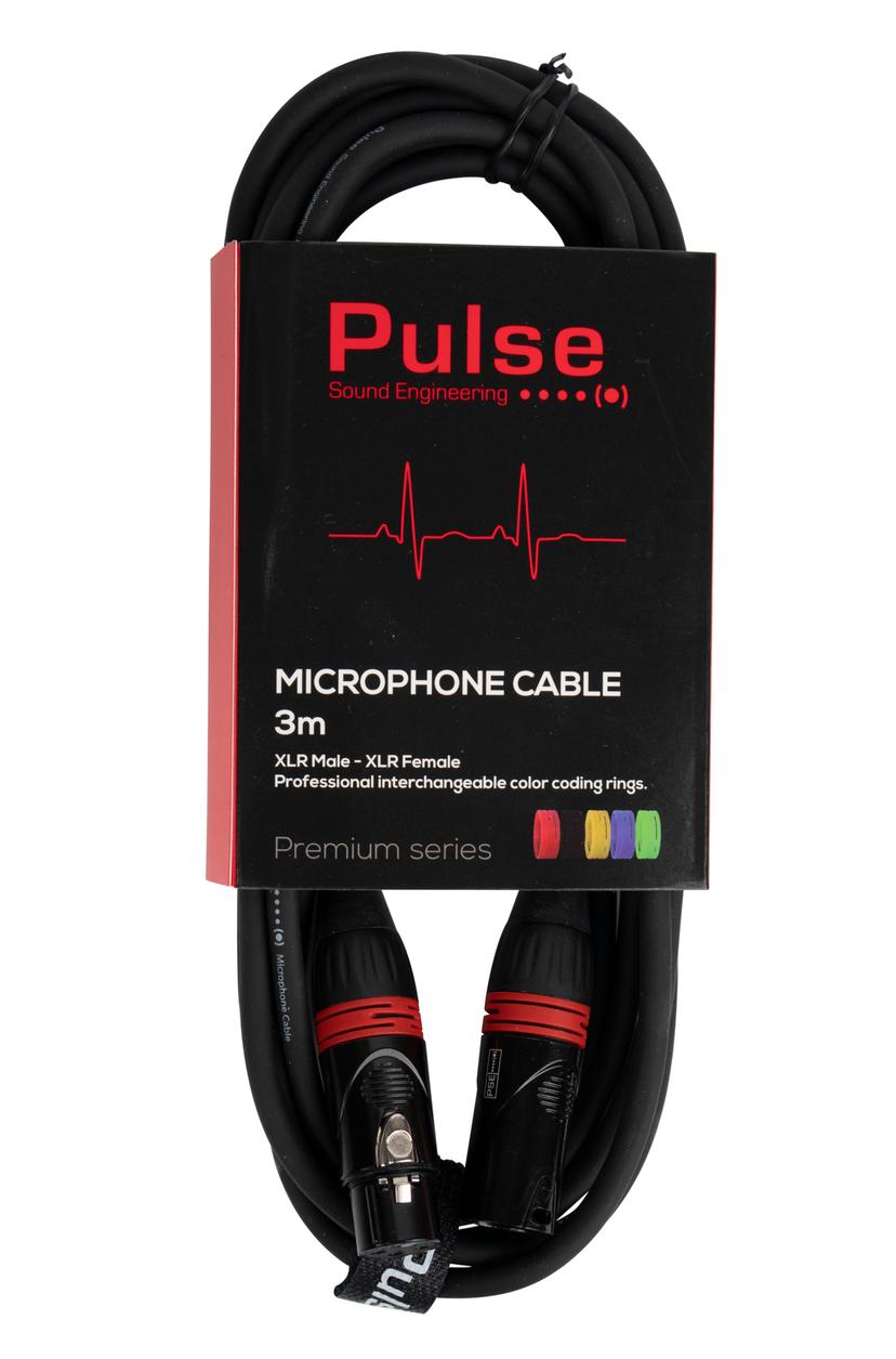 Pulse Sound Mikrofonkabel XLR - XLR 3M