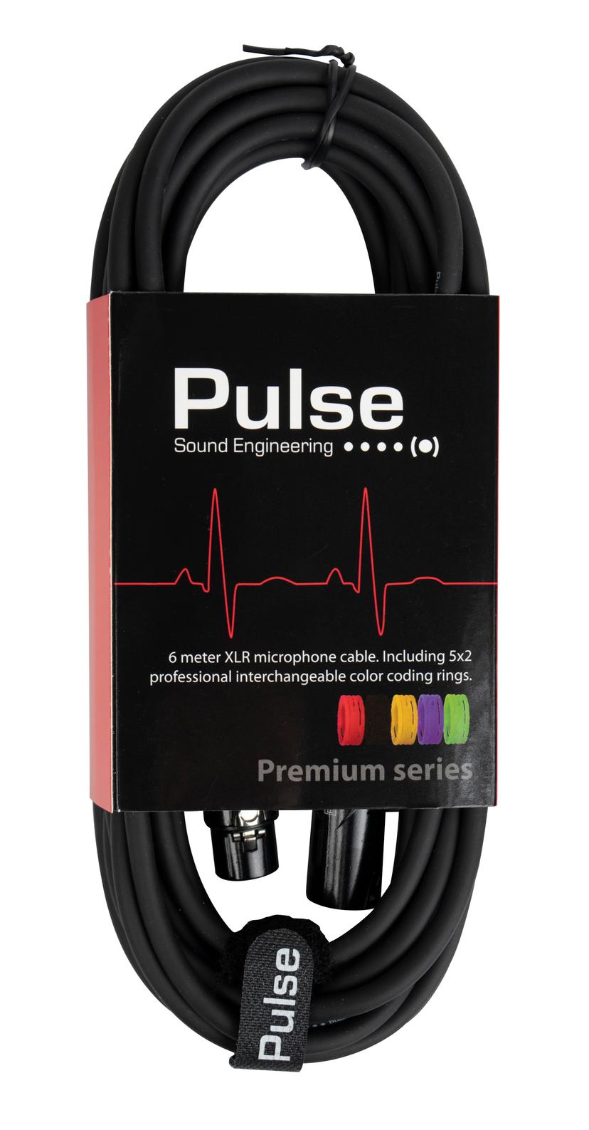 Pulse Sound Mikrofonkabel XLR - XLR 6M
