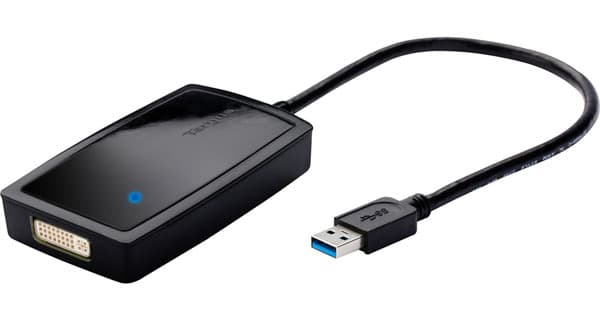 Targus USB 3.0 SuperSpeed Multi Monitor Adapter ekstern videoadapter 2048 x 1152 DVI, VGA