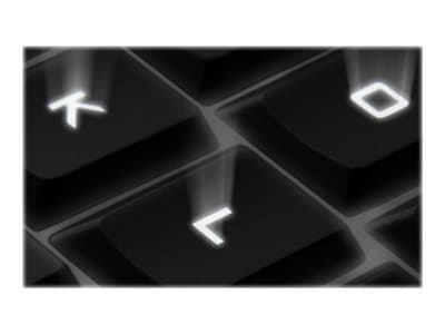 Logitech Illuminated K740 - tastatur Kablet Tastatur Tysk Svart