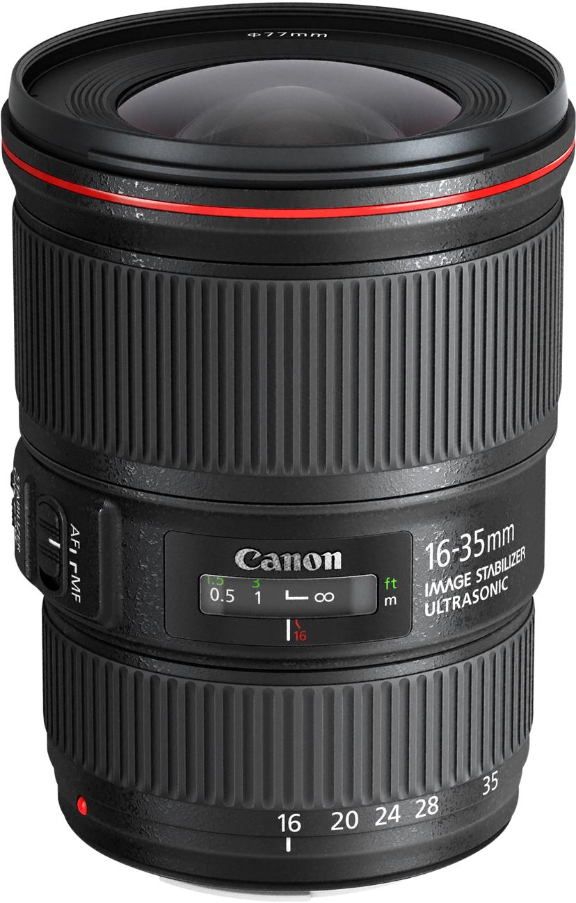 Canon EF laajakulmaobjektiivi zoomilla