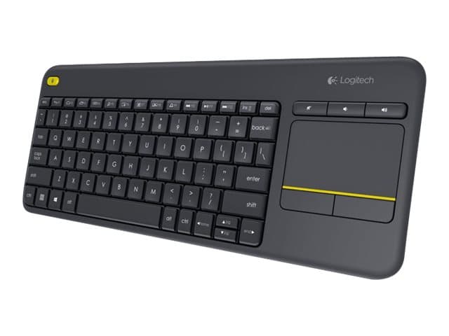 Logitech Touch K400 Plus Trådløs Tastatur Nordisk Sort