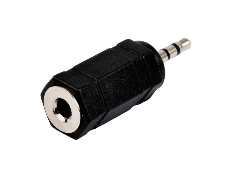 Prokord Audio adaptor Mini-telefoon stereo 3,5 mm Female Sub-mini telefoon stereo 2,5 mm Male