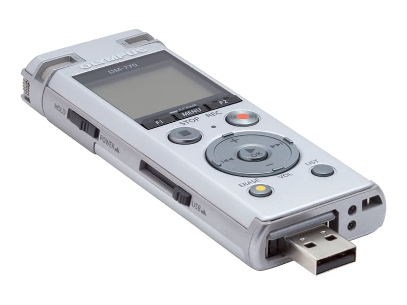 Olympus DM-770 Inkl NiMh Batteri + Väska/Strap/USB Kabel