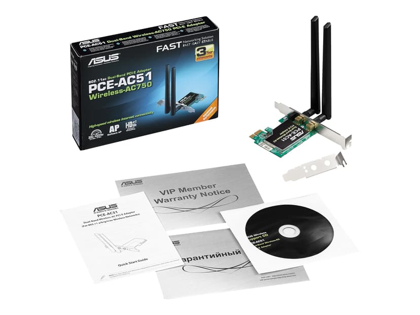 ASUS PCE-AC51 Dualband Wireless Adapter