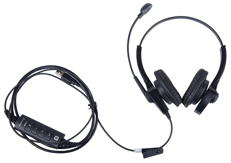 Voxicon UC610 Duo Noise Cancelling Headset