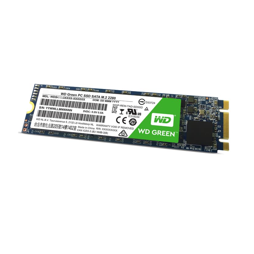 WD Green 3D Nand 240GB M.2 2280 Serial ATA-600
