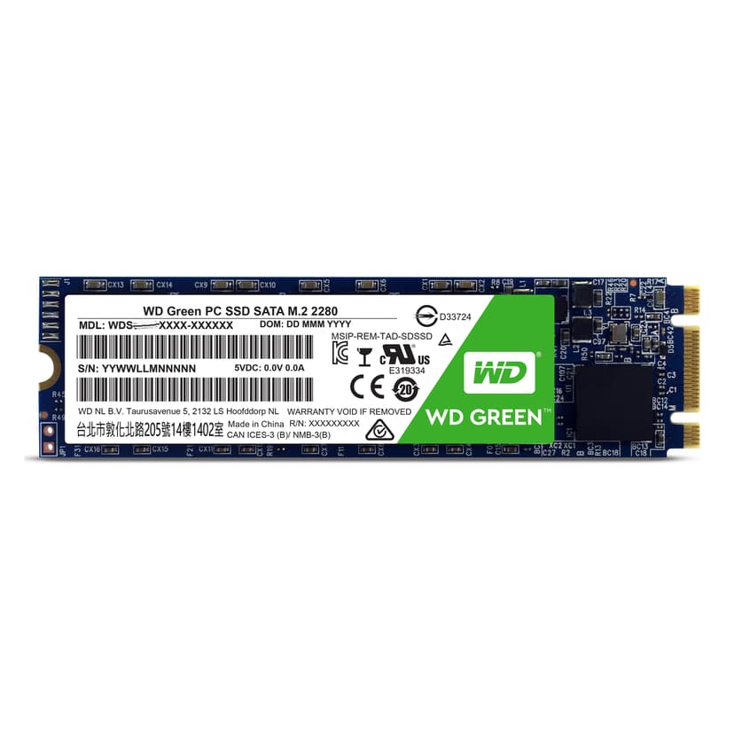WD Green PC SSD WDS240G2G0B 240GB M.2 2280 Serial ATA-600
