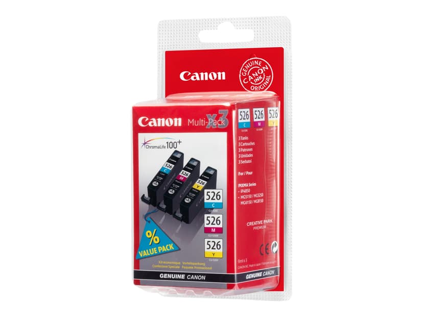 Canon Bläck Multipack CLI-526 (C/M/Y)