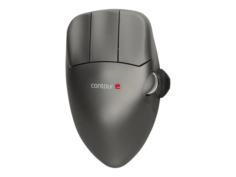 Contour Design Contour Mouse Wireless Large vänsterhänt 2,800dpi Mus Trådlös Grå