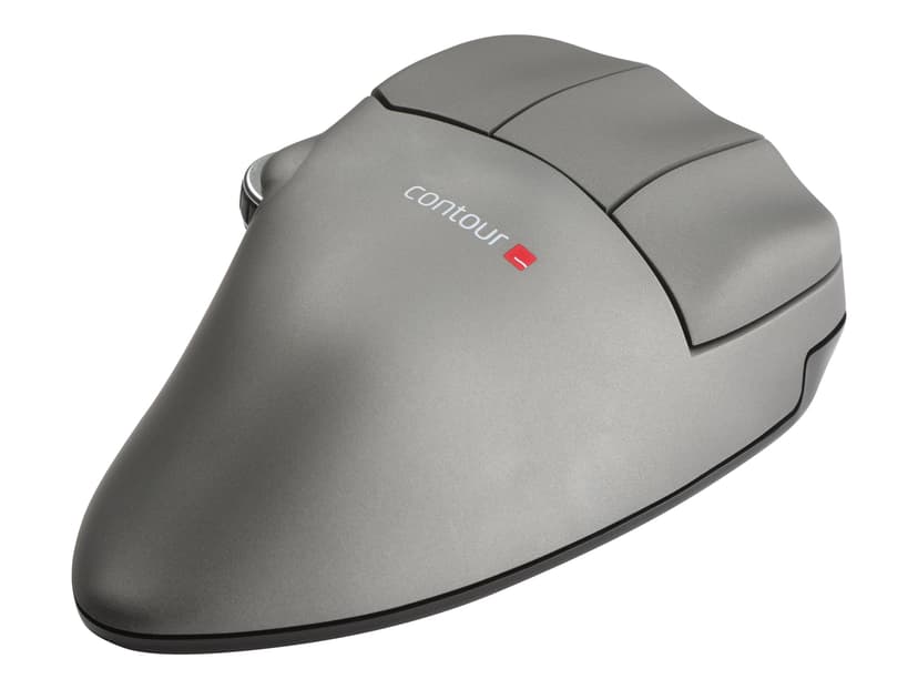 Contour Design Contour Mouse Wireless Medium 2,800dpi Mus Trådlös Grå
