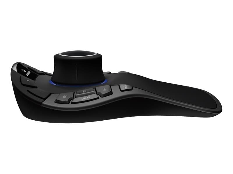 3DConnexion Spacemouse Pro Wireless 3D-muis Draadloos Zwart