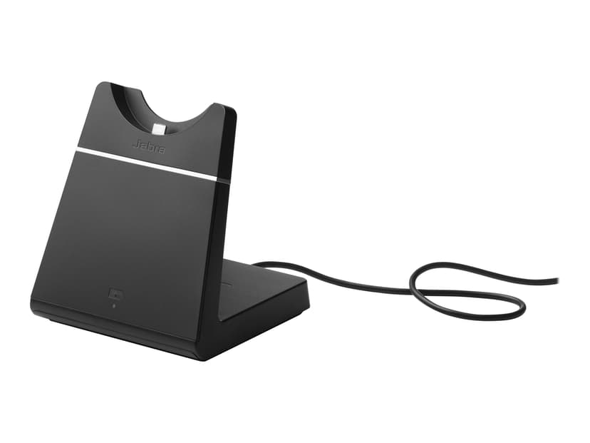 Jabra Evolve 65 UC Mono + Charging Stand Zwart