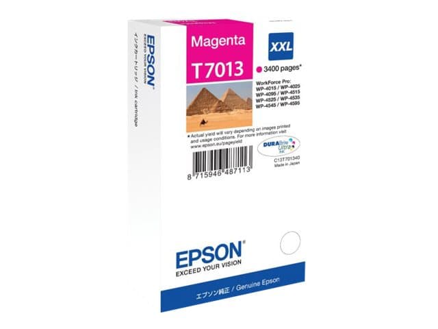 Epson Muste Magenta T7013 XXL - WP4000/4500