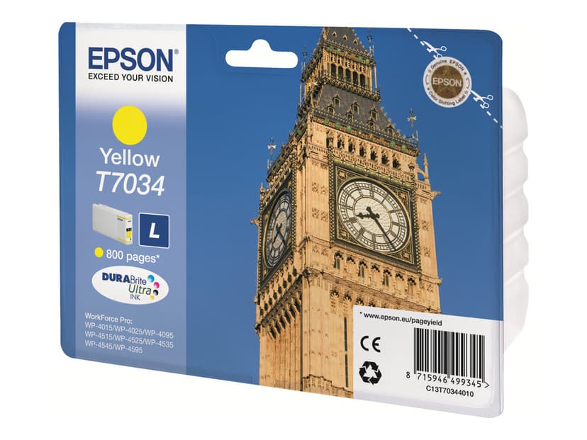 Epson Muste Keltainen L - WP4000/4500