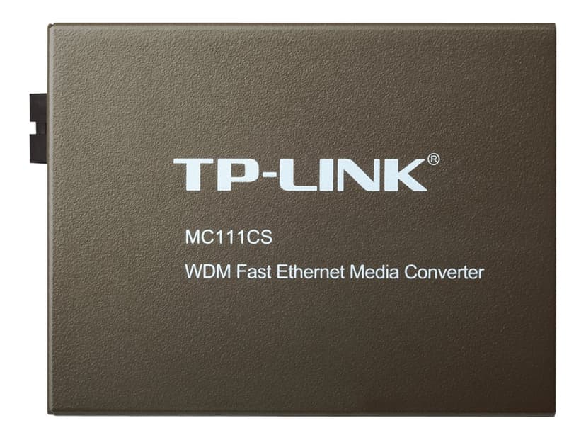 TP-Link MC111CS Fibermedieomformer RJ-45 SC-enkeltmodus