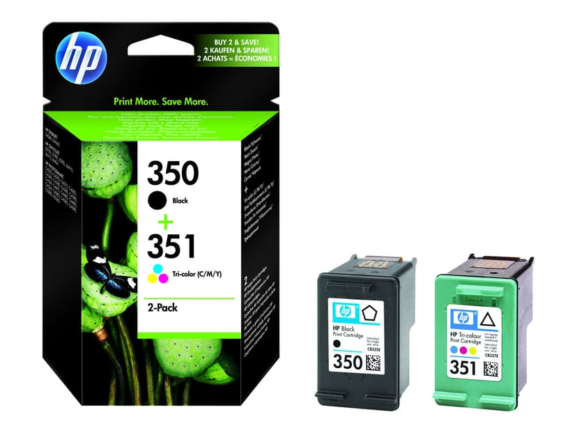 HP Bläck Kit C/M/Y/S No.350/351 - OfficeJet J5780 J5785