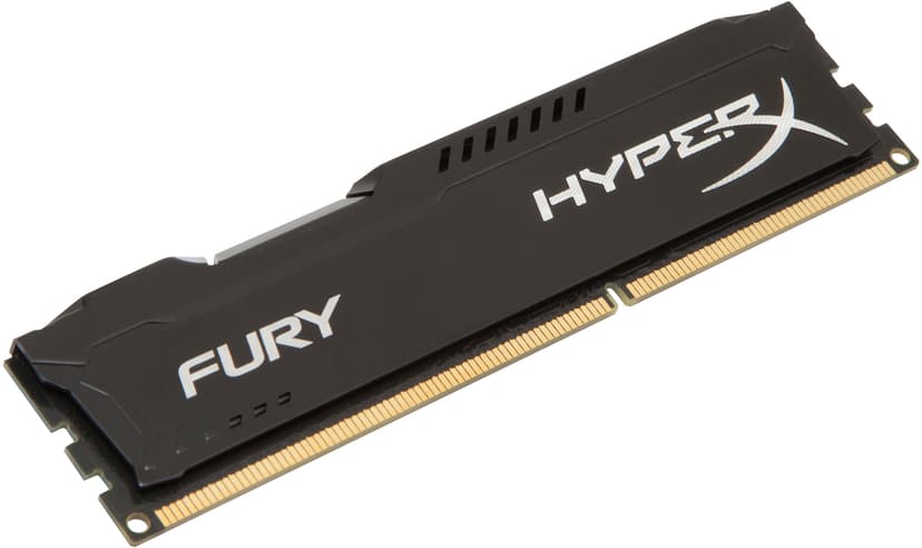 Kingston Hyperx Fury Black Series 4GB 1,866MHz DDR3 SDRAM DIMM 240-pin