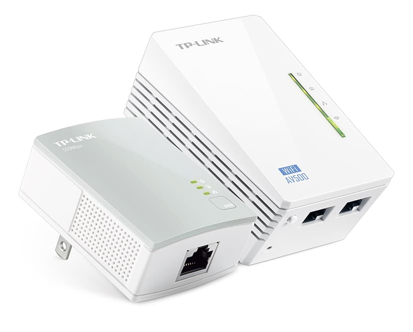 TP-Link TL-WPA4220 AV500 2-Port WiFi Adapter Starter Kit Powerline