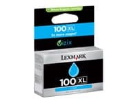 Lexmark Blekk Cyan No.100XL RETURN