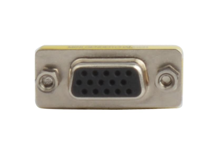 Prokord Video adapter VGA, 15 pins-HD D-Sub (HD-15) Female VGA, 15 pins-HD D-Sub (HD-15) Female