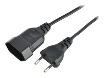 Prokord Power extension cable 2m Europlug (stroom CEE 7/16) Male Europlug (stroom CEE 7/16) Female