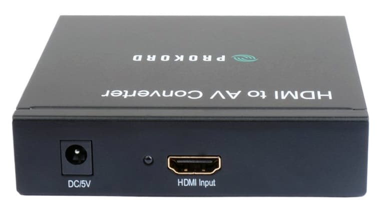 Prokord HDMI To Av Converter HDMI Hona RCA Hona Svart