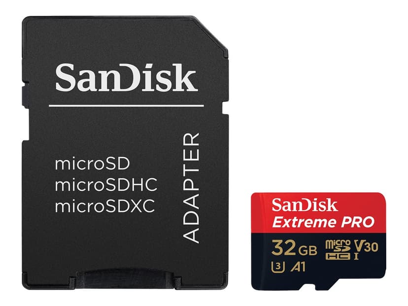 SanDisk Extreme Pro microSDHC UHS-I-geheugenkaart