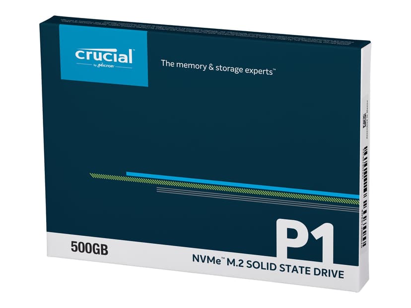 Crucial P1 500GB M.2 2280 PCI Express 3.0 x4 (NVMe)