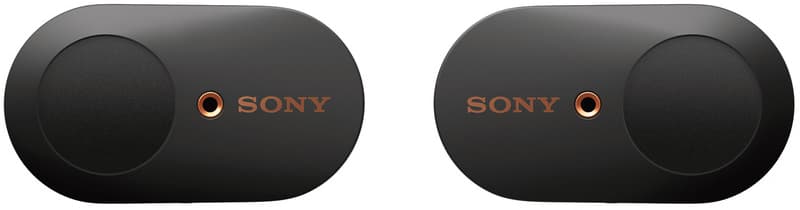 Sony WF-1000XM3 Trådløse støjdæmpende hovedtelefoner med mikrofon Sort