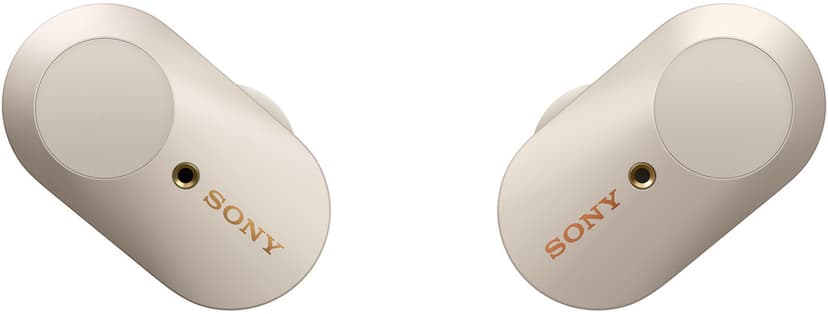 Sony WF-1000XM3 Langattomat melua vaimentavat kuulokkeet, joissa mikrofoni Hopea